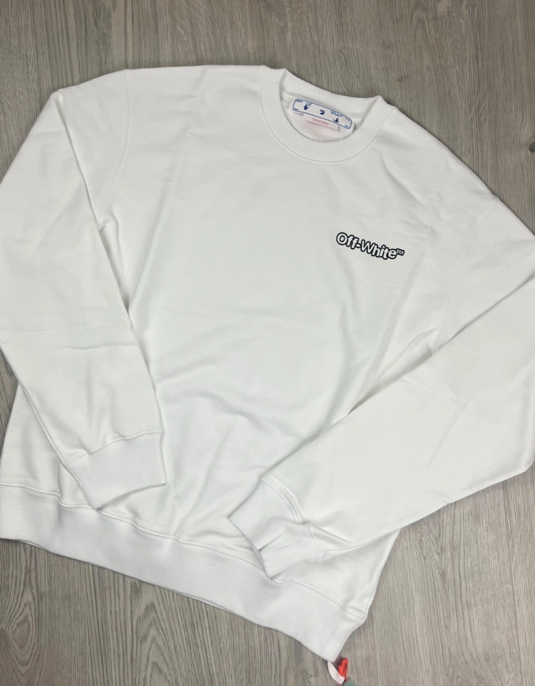 Blur Sweatshirt - White