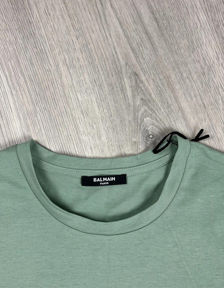 Embossed T-Shirt - Sage