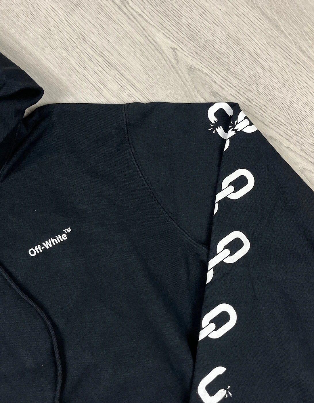 Chain Hoodie - Black