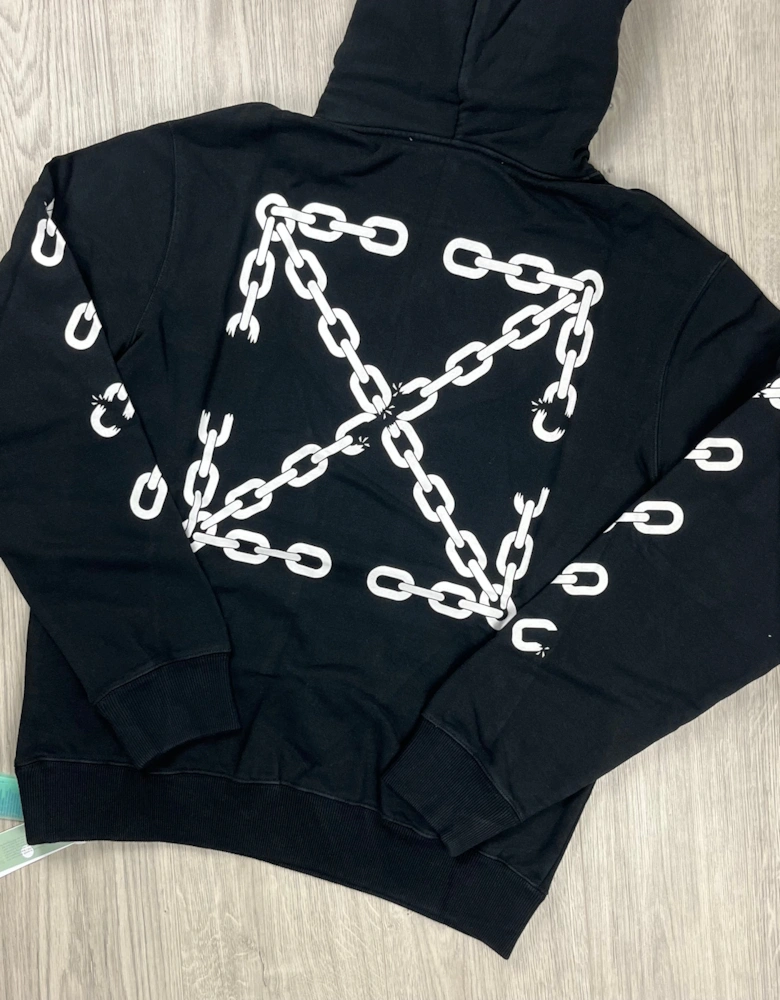 Chain Hoodie - Black