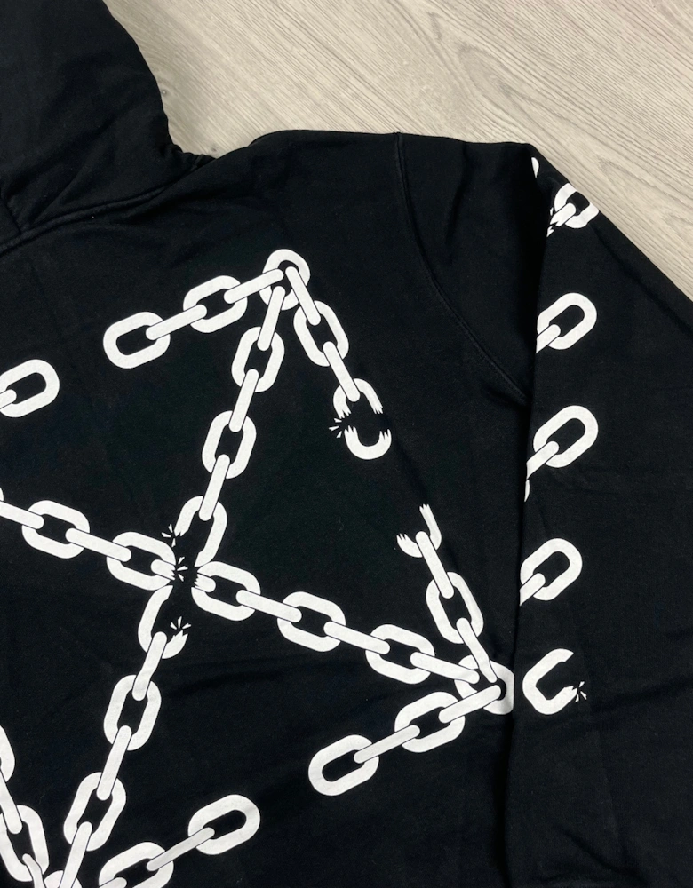 Chain Hoodie - Black