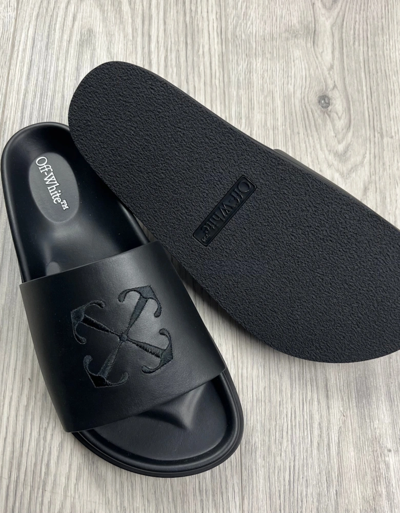 Pool Time Slides - Black