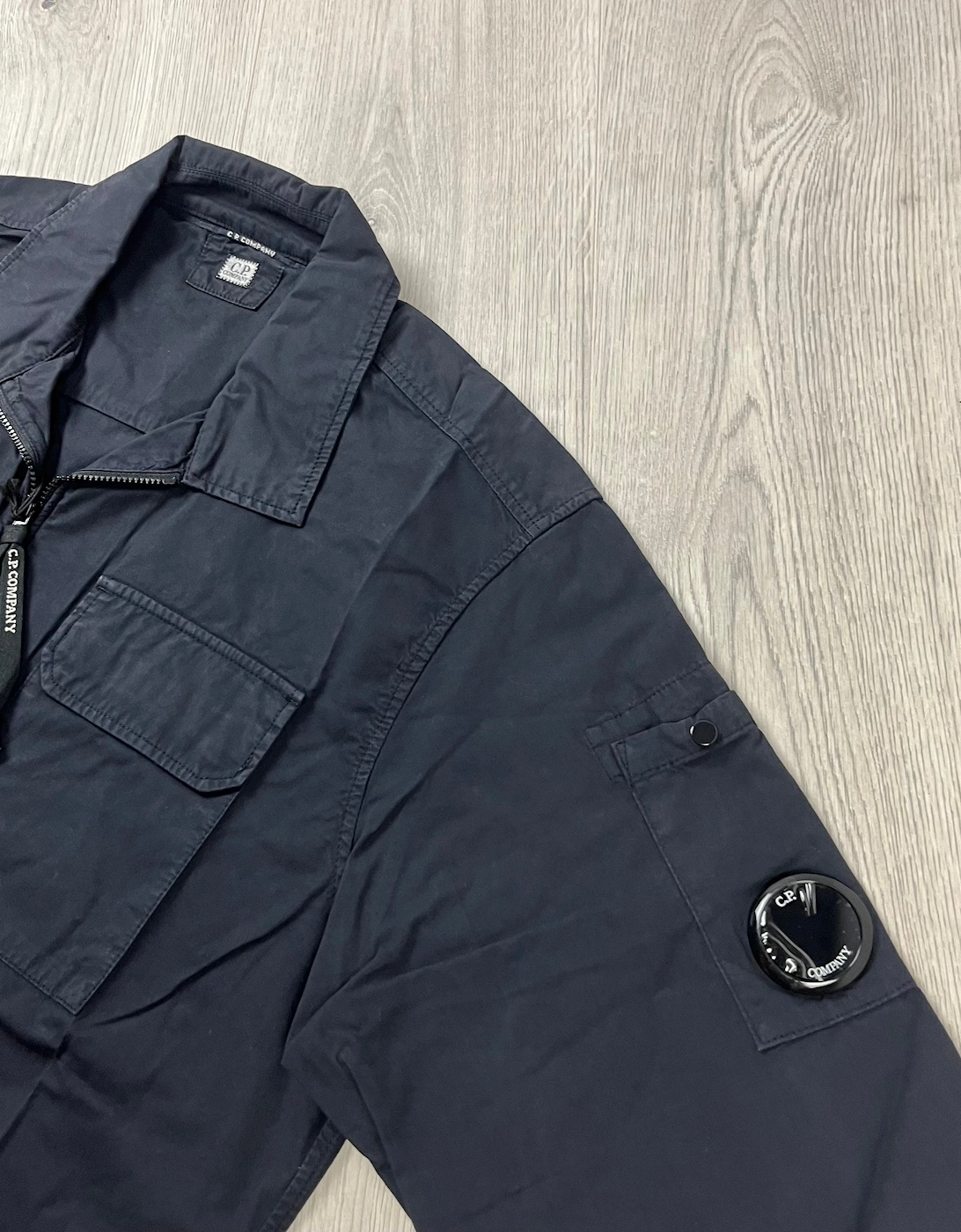 Zip Overshirt - Navy