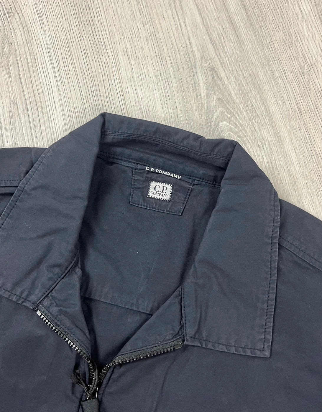 Zip Overshirt - Navy