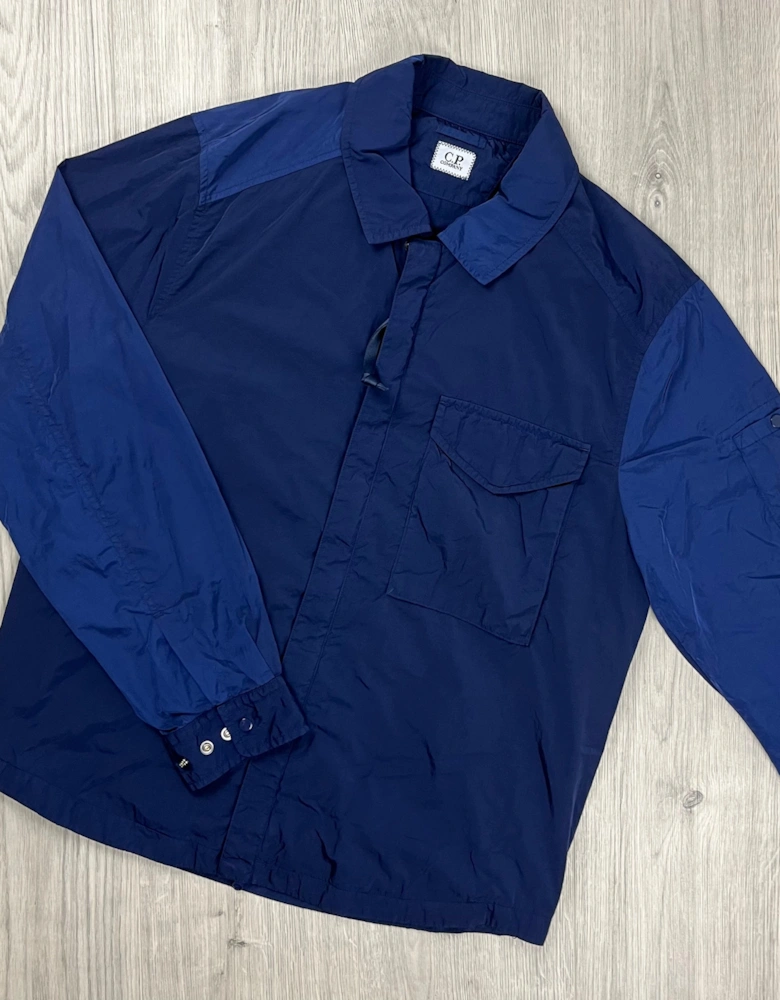 Chrome Overshirt - Estate Blue