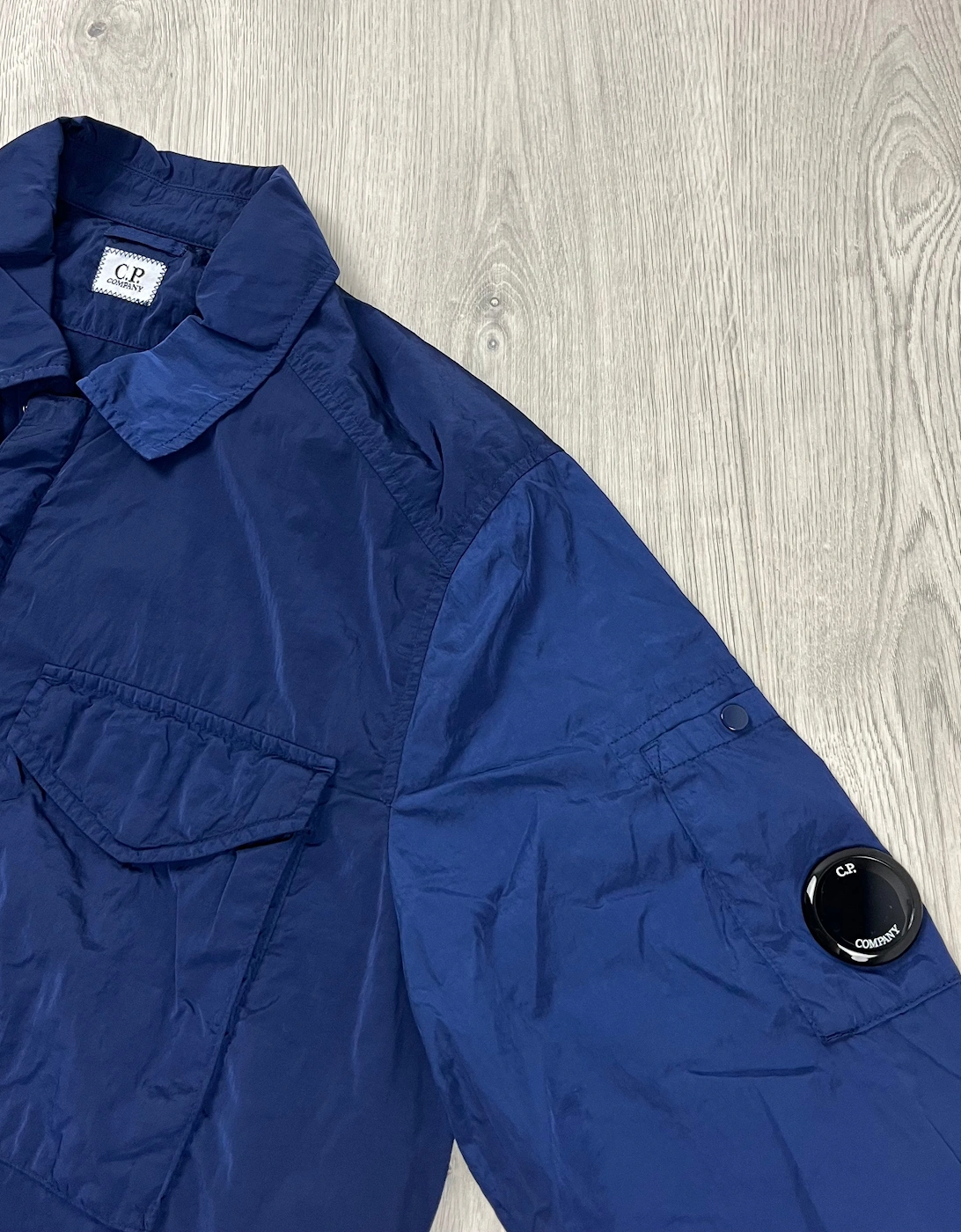 Chrome Overshirt - Estate Blue