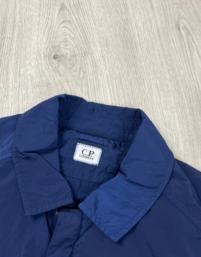 Chrome Overshirt - Estate Blue