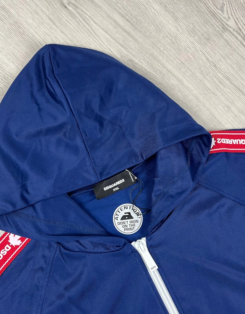 Track Hoodie - Blue