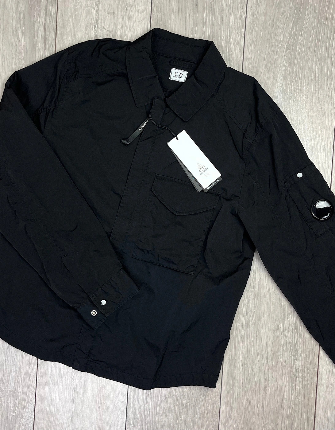 Chrome Overshirt - Black