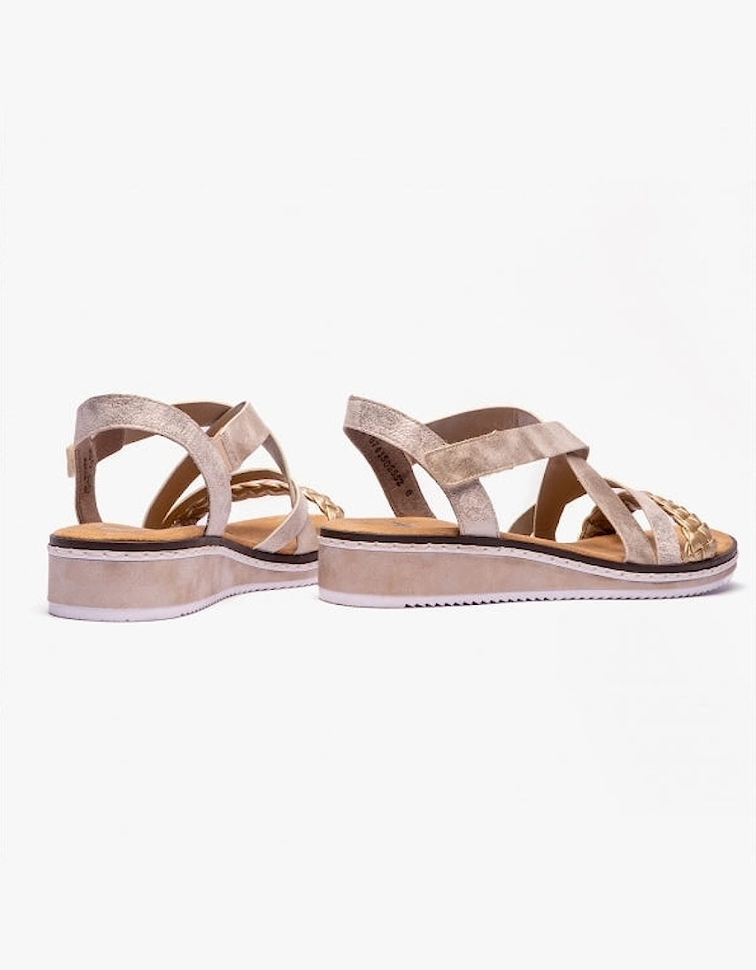 V3663-90 Womens Sandals Gold