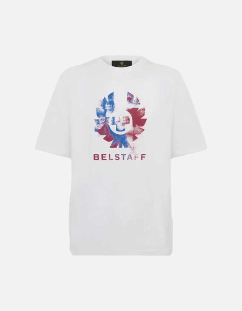 Blur Phoenix Graphic T-Shirt White