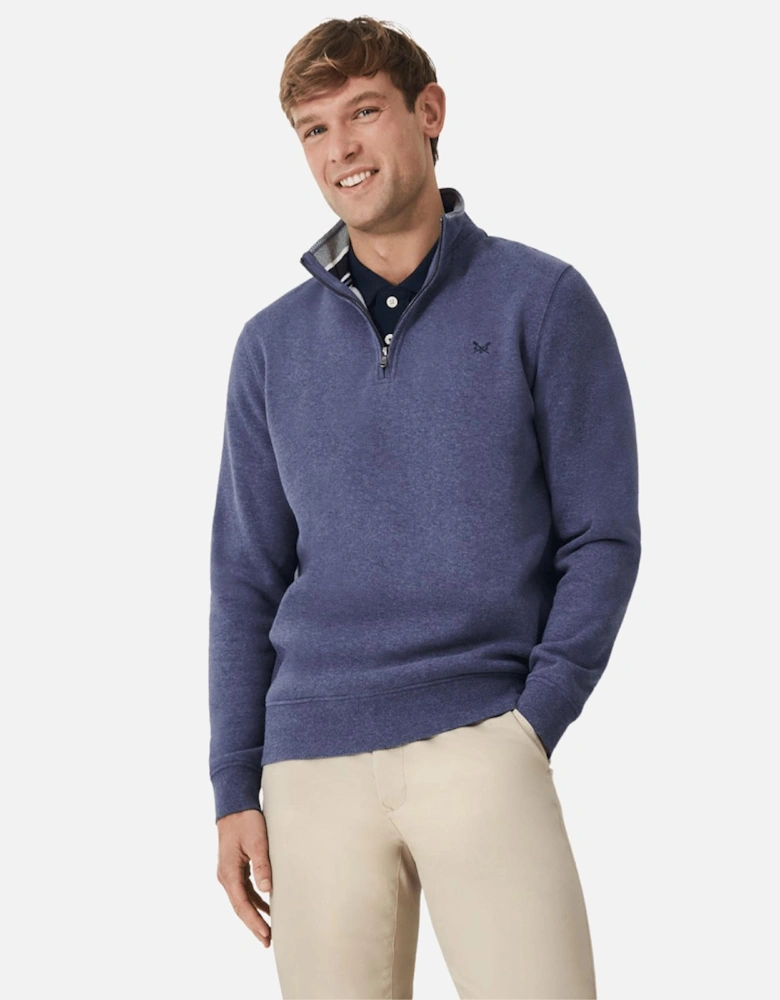 Mens Classic Half Zip Sweatshirt