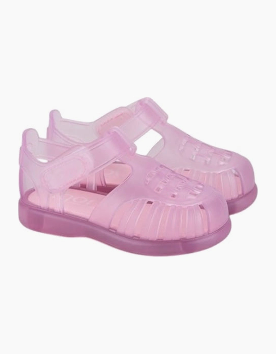 Igor Girl's Girls Pale Pink Velcro Strap Tobby Sandals - Size: 4