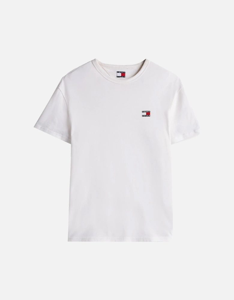 Reg Logo Badge T-Shirt Ecru