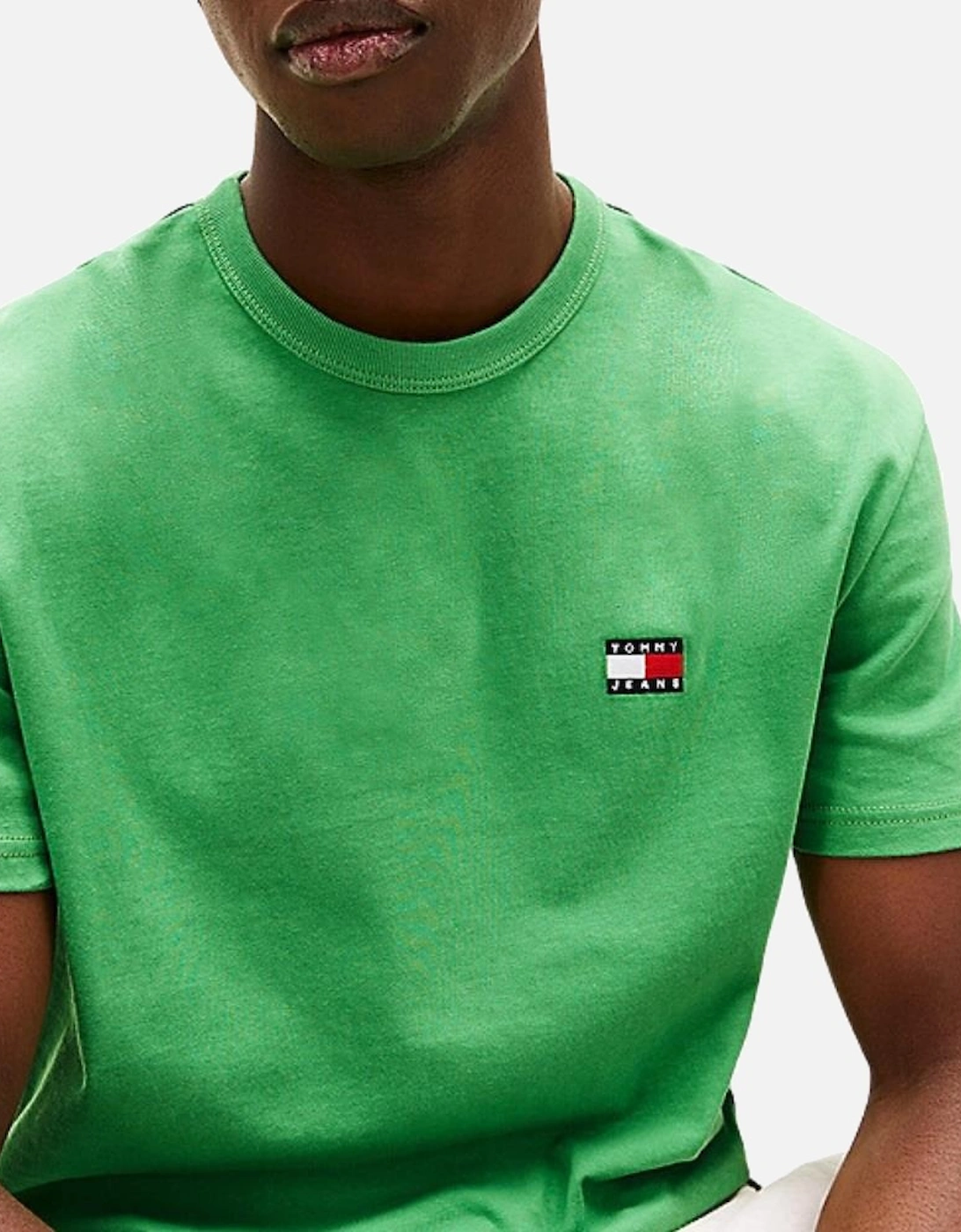 TJM Reg Badge Tee - Coastal Green