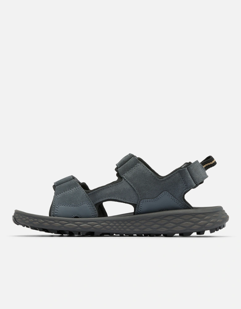 Men's Konos Hiker 3-Strap Sandal Graphite/Black