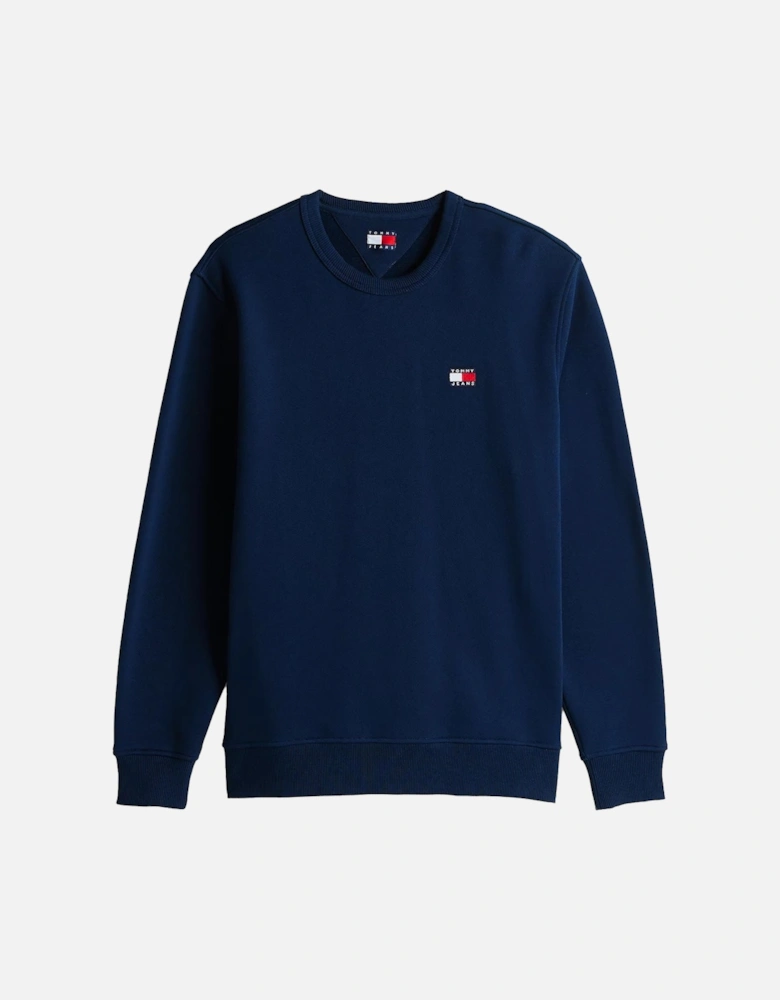 Reg Logo Badge Sweatshirt Dark Night Navy