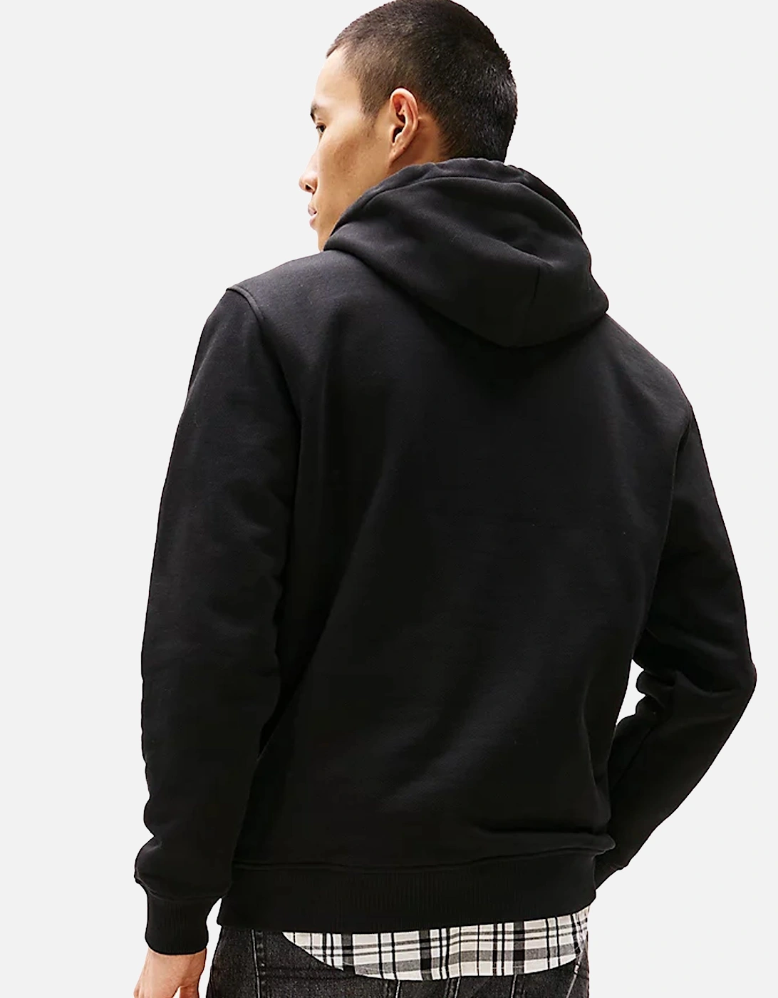 Reg Logo Badge Hoodie Black