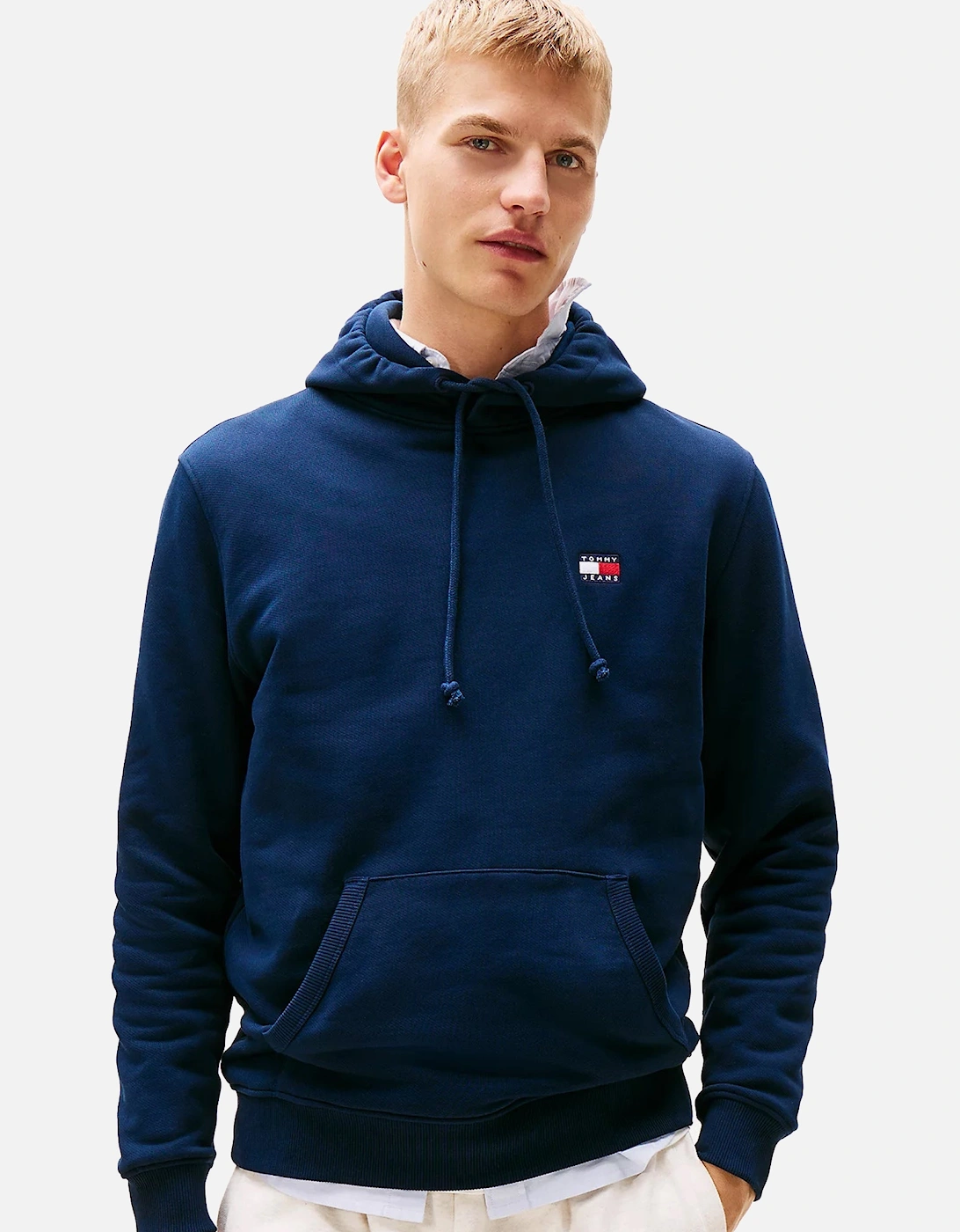 Reg Logo Badge Hoodie Dark Night Navy