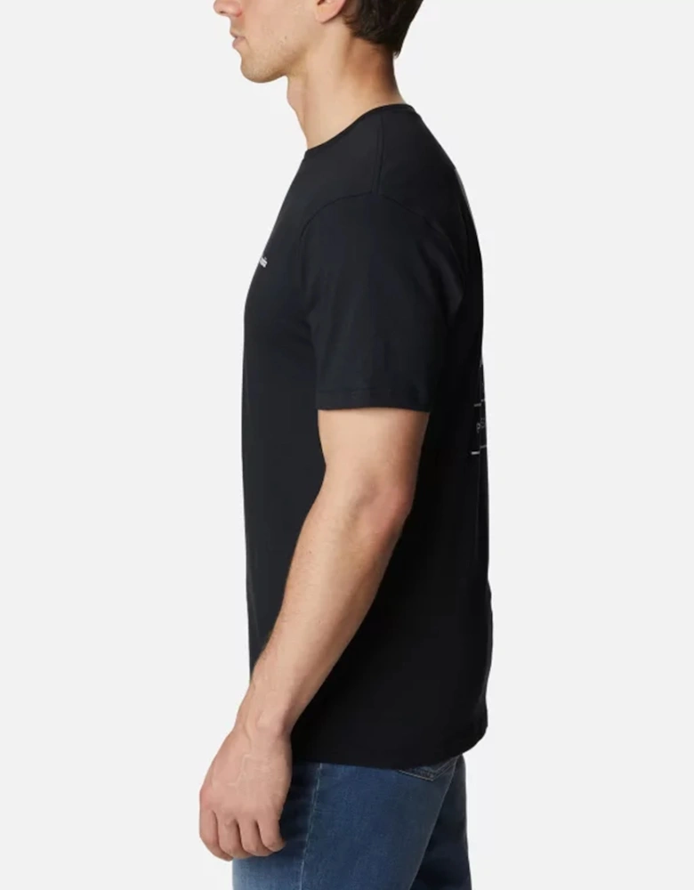 Men's Barton Springs Short Sleeve Graphic Tee Black