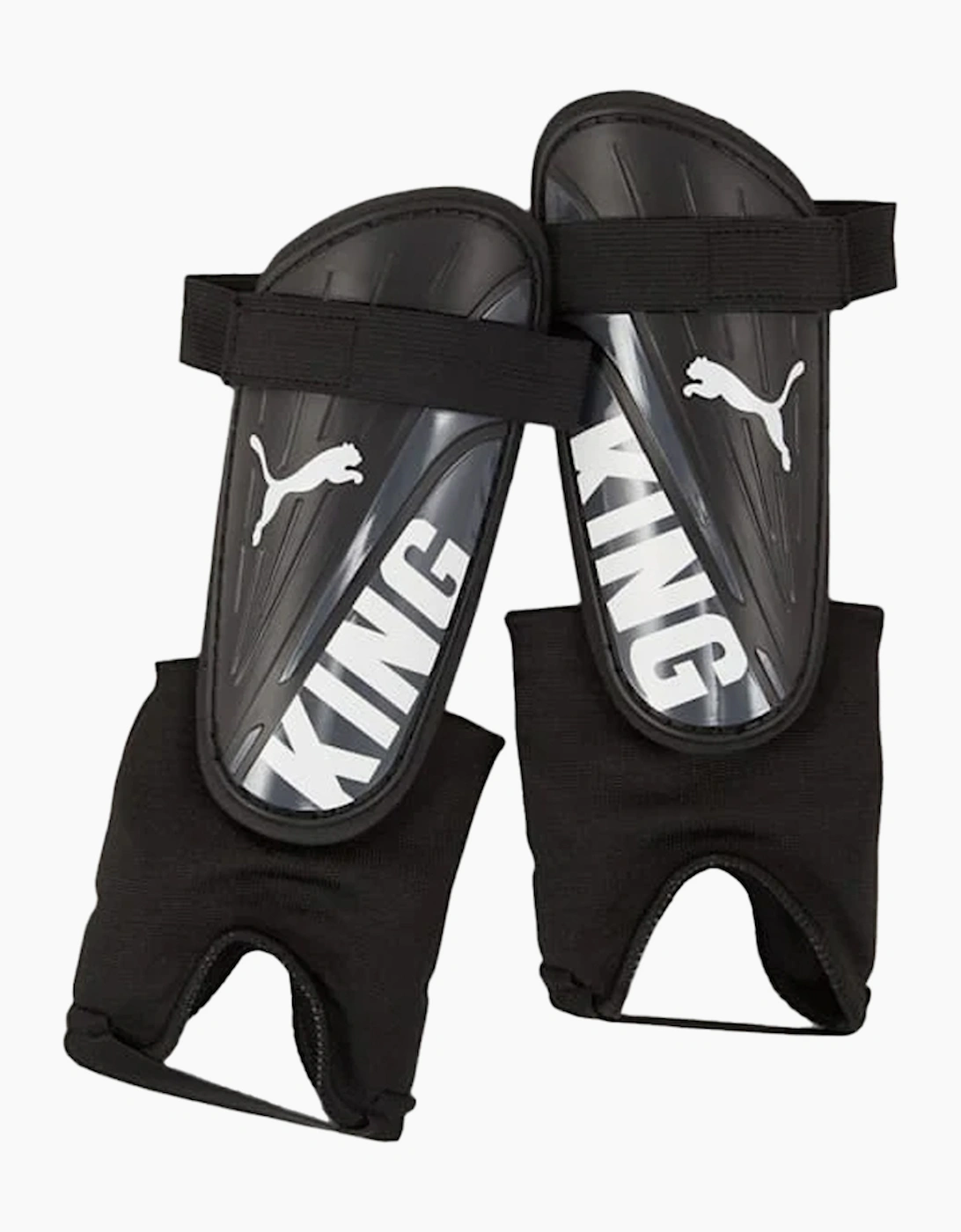 Puma King Shin & Ankle Guards - Black/Multi - Size: 65MM x 240mm x 80mm