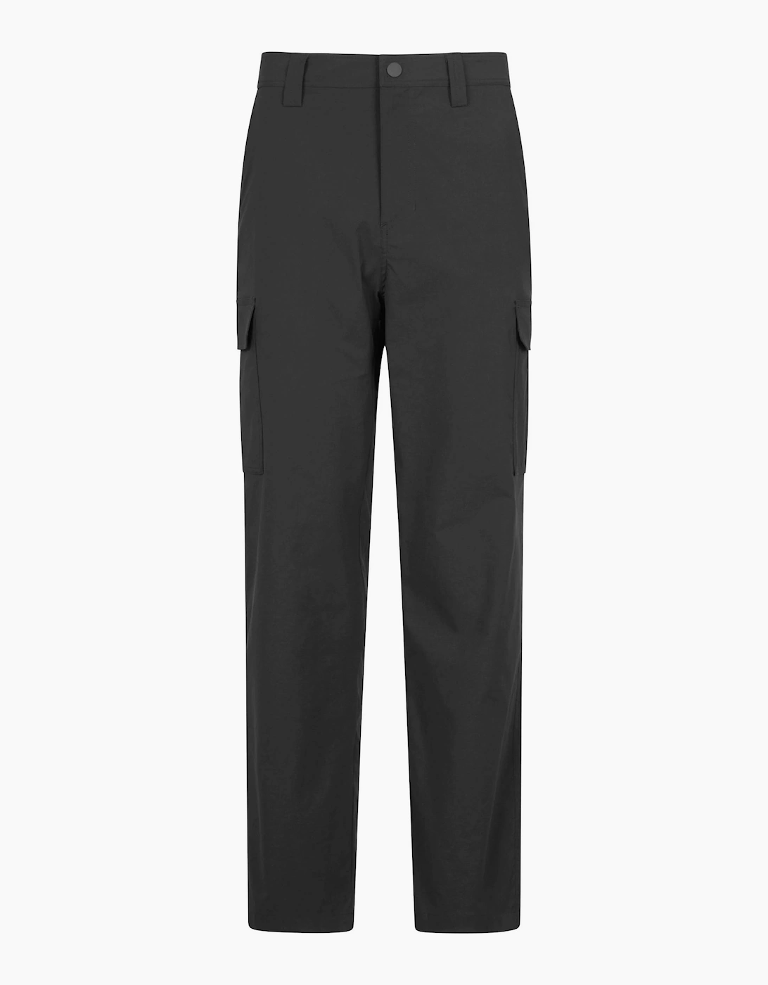 Mountain Warehouse Men's Black Delta Stretch Cargo Trousers - Size: 42S