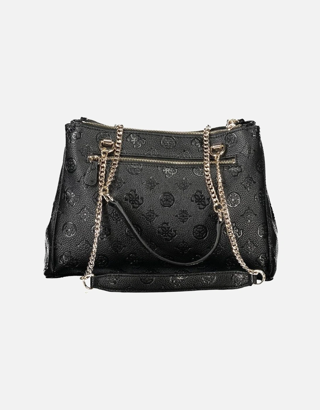 High-Top Leather Lace-Up Sneakers Women - Black Handbags