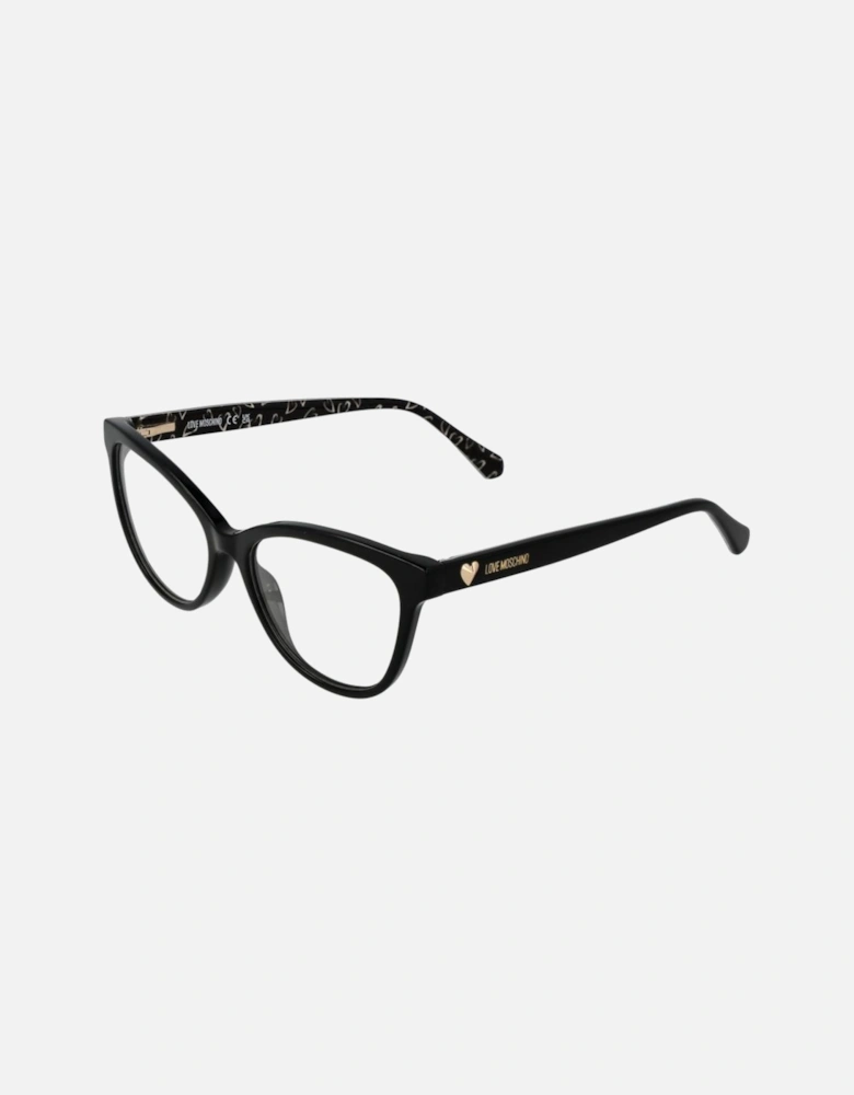Cat Eye Full-Rim Acetate Sunglasses Women - Black Frames