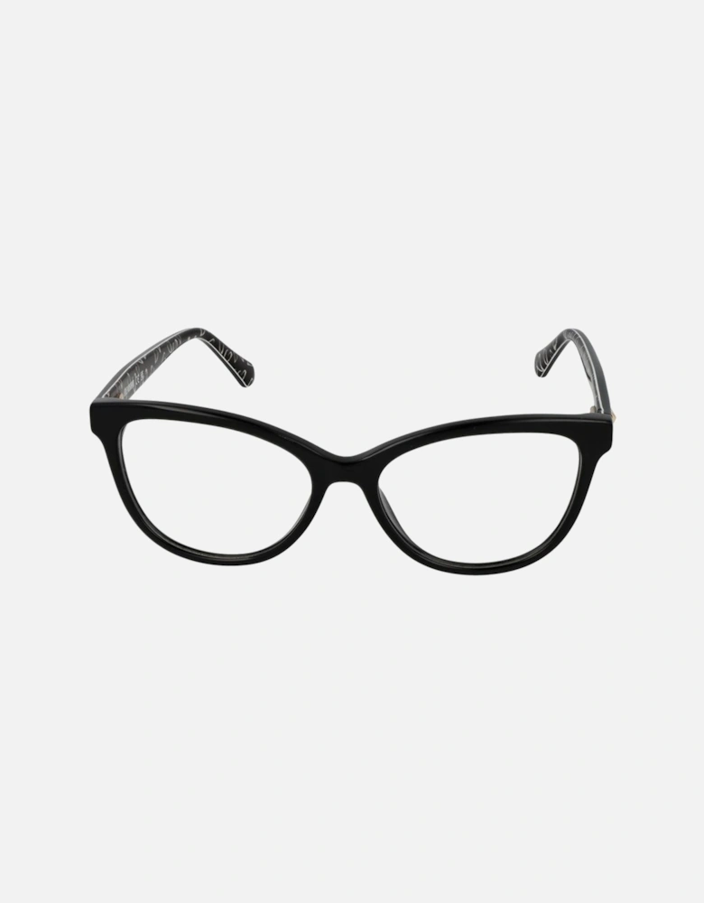 Cat Eye Full-Rim Acetate Sunglasses Women - Black Frames