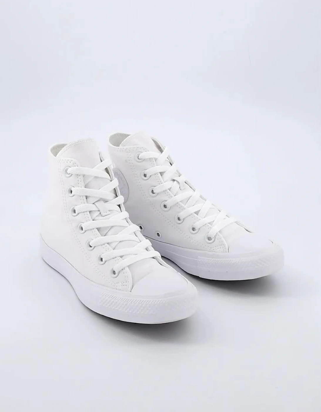 Canvas Hi Top Trainers - White