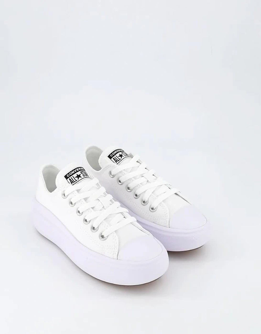 Womens Move Ox Trainers - White