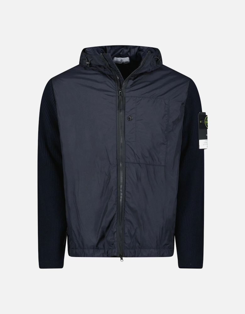 Crinkle Reps R-NY Wind Resistant Jacket in Navy