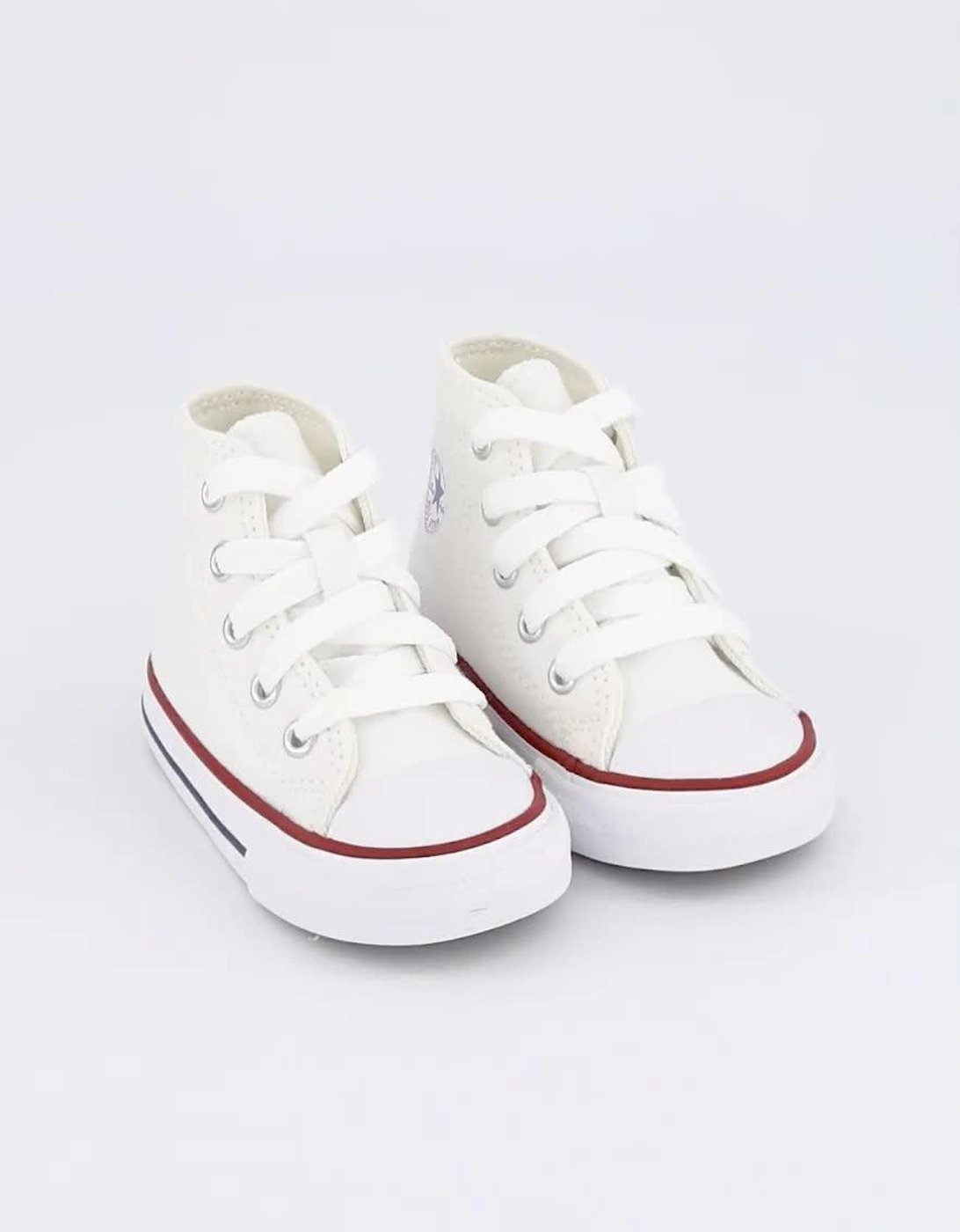 Infant Hi Top Trainer - White