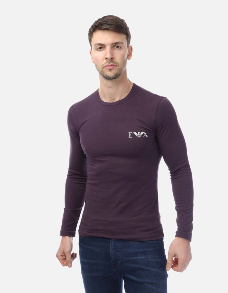 Loungewear Fitted Mock Neck Top