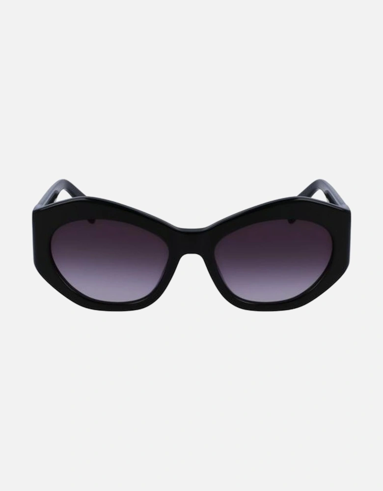Leather Tote Bag Women - Black Sunglasses