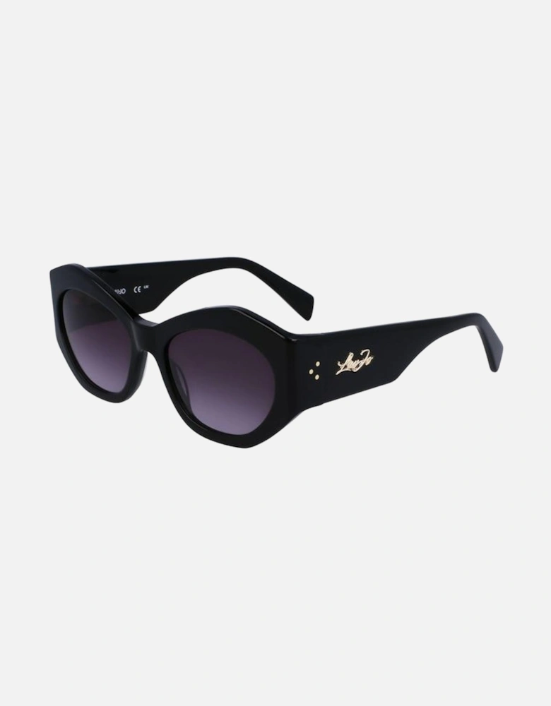 Leather Tote Bag Women - Black Sunglasses