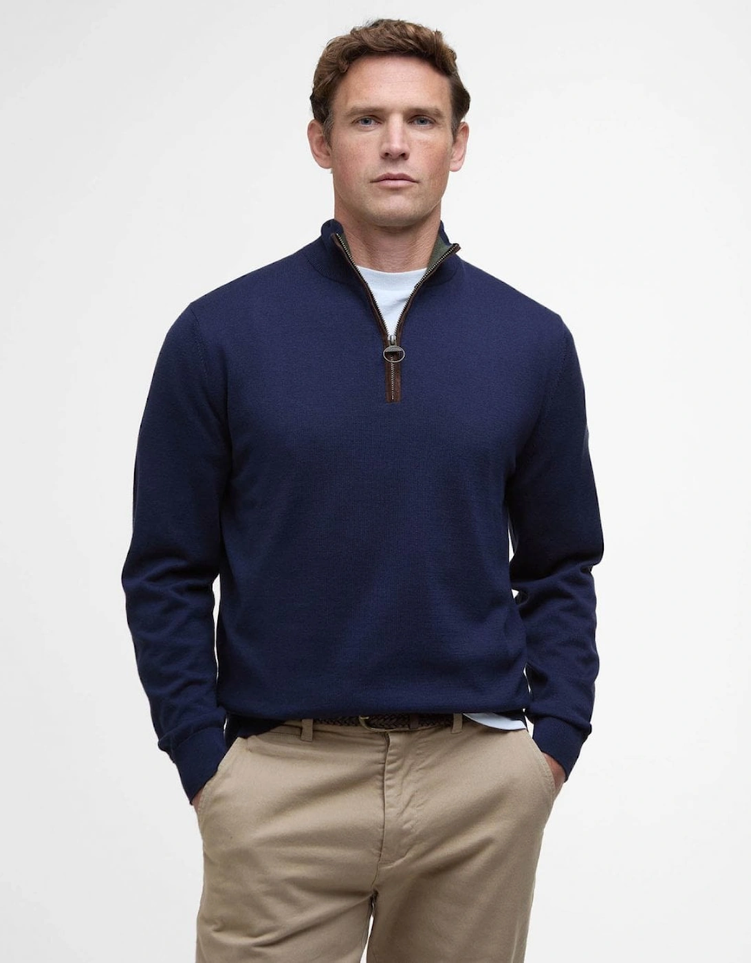 Bayfield Mens Half Zip Jumper, 8 of 7