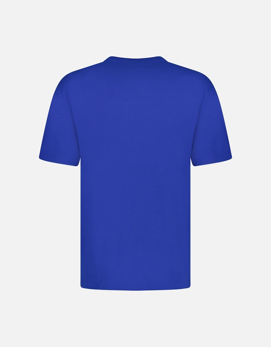 Boss Logo Colour Block T-Shirt Blue & Black