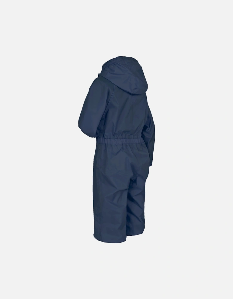 Childrens/Kids Button Waterproof Rain Suit