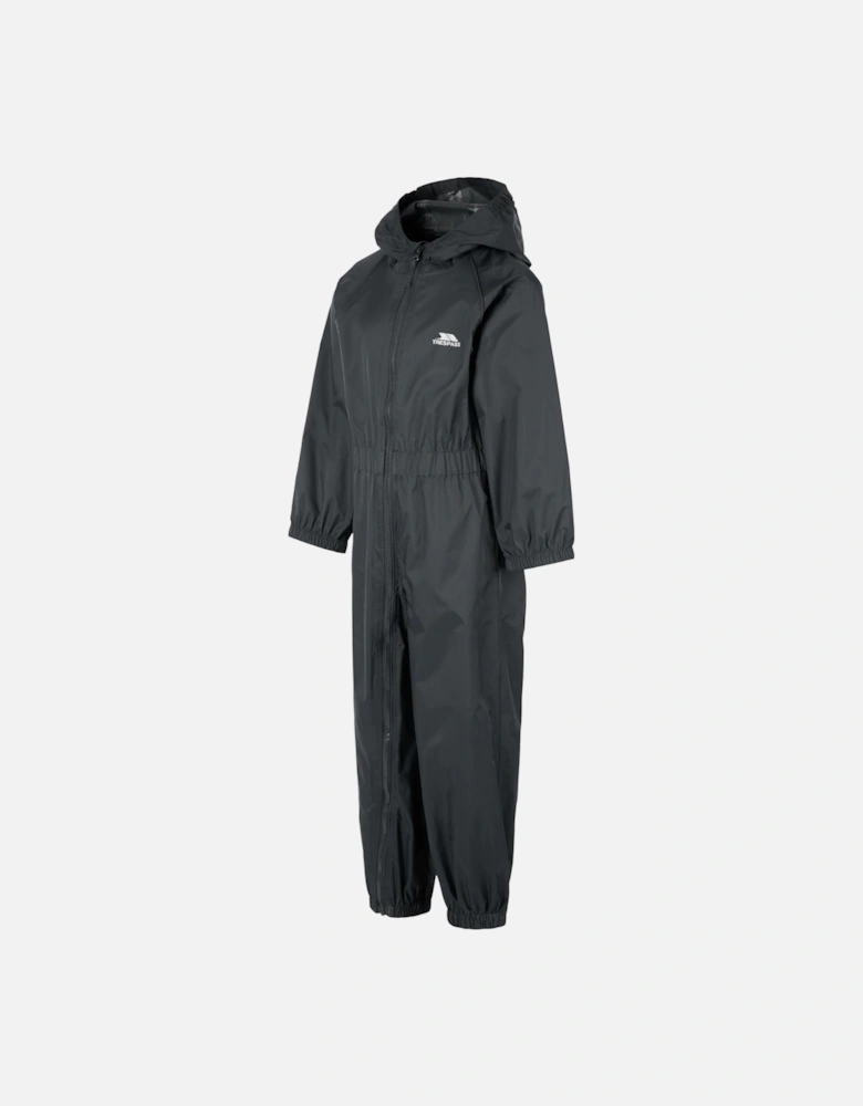 Childrens/Kids Button Rain Suit