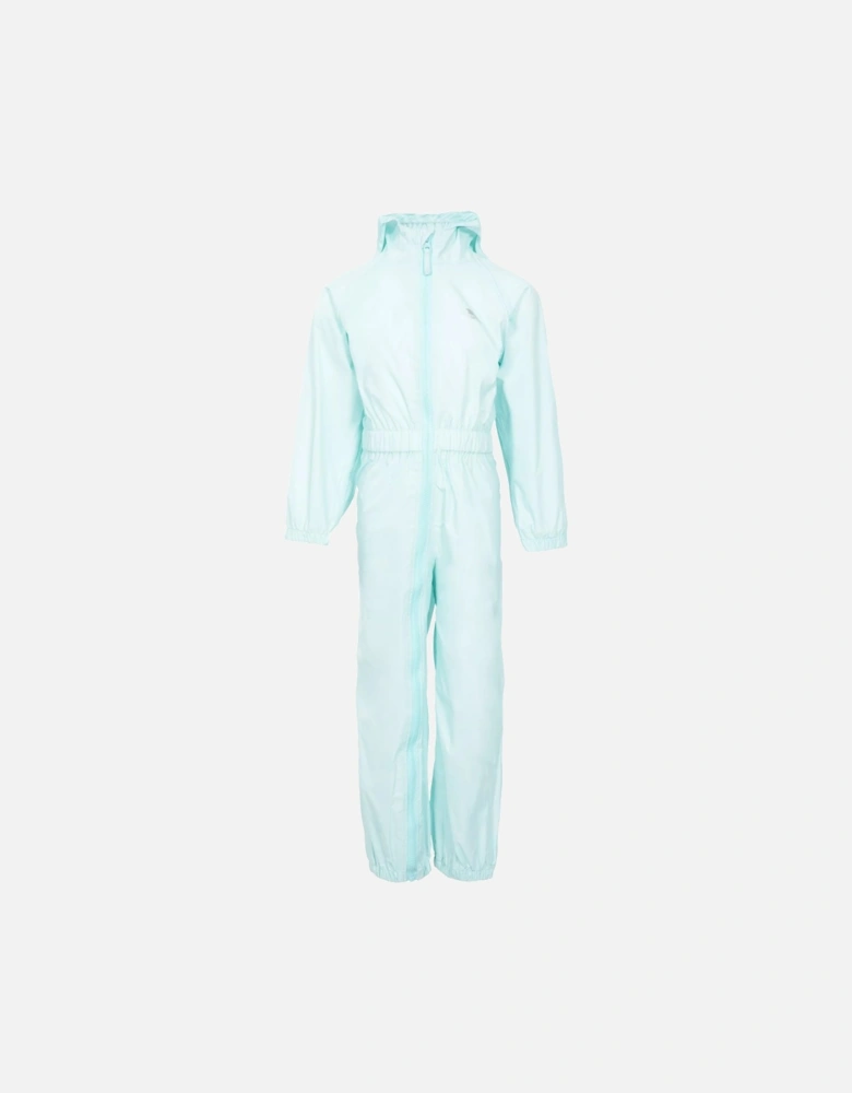 Childrens/Kids Button Rain Suit