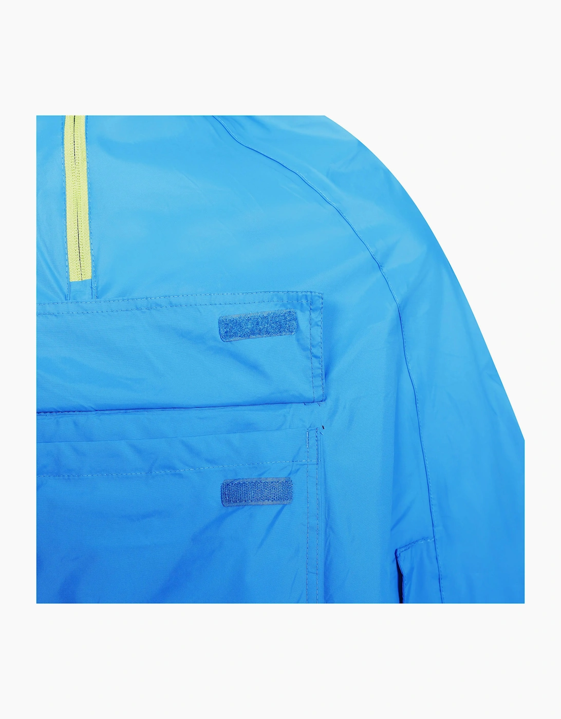 Trespass Men's Blue Qikpac Unisex Hooded Waterproof Packaway Poncho  Regular/36 S