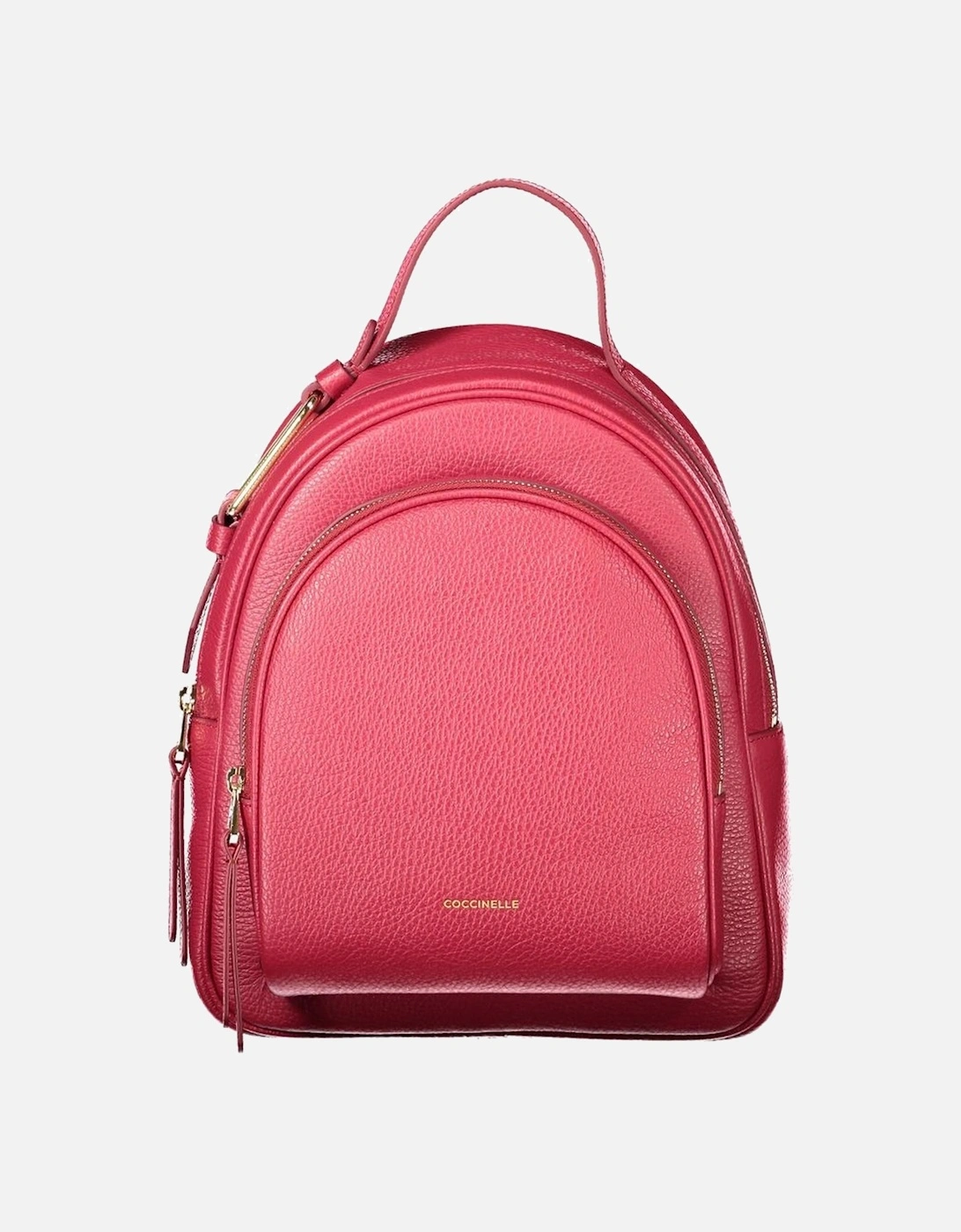 Red Leather Women Backpack, 4 of 3