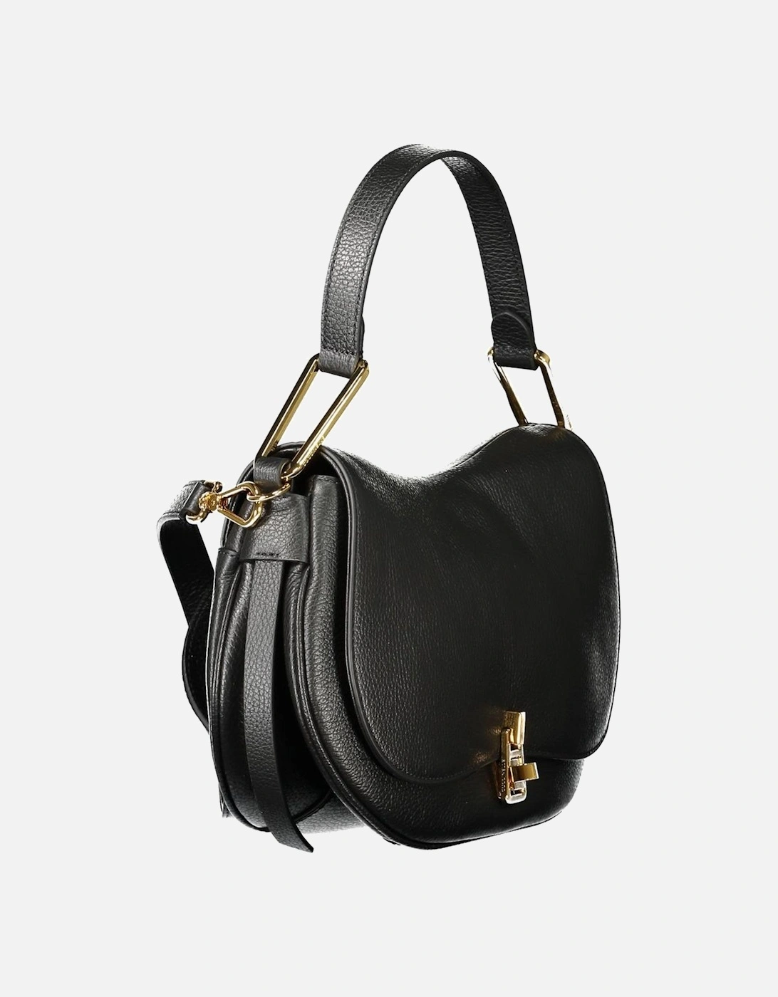 Black Leather Women Handbag