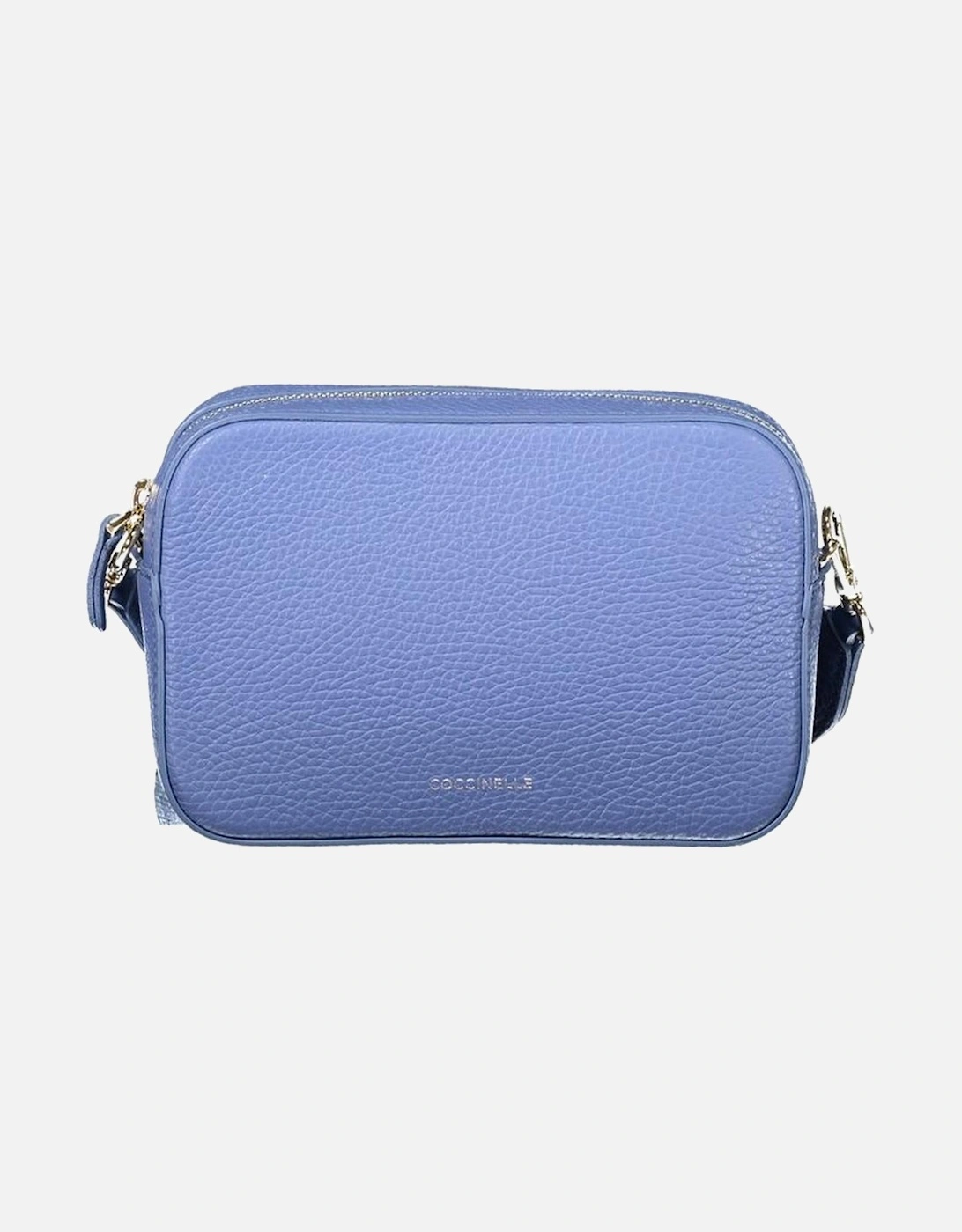 Coccinelle Women's Leather Handbag with Adjustable Shoulder Strap Women - Light Blue - Size: ONE size