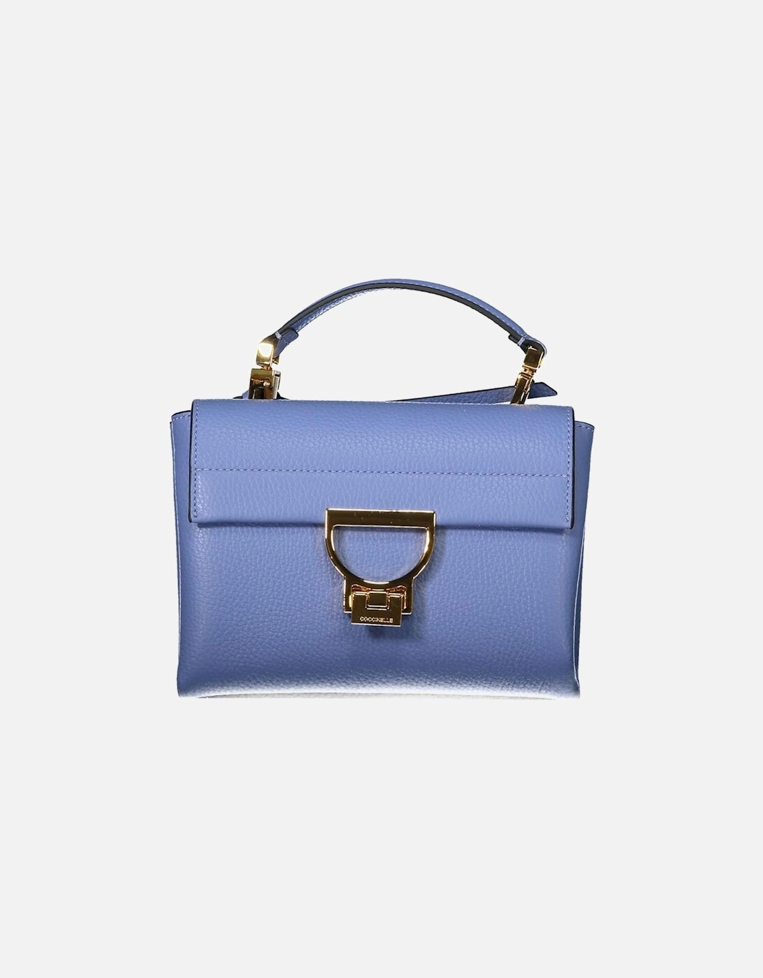 Light Blue Leather Women Handbag, 4 of 3