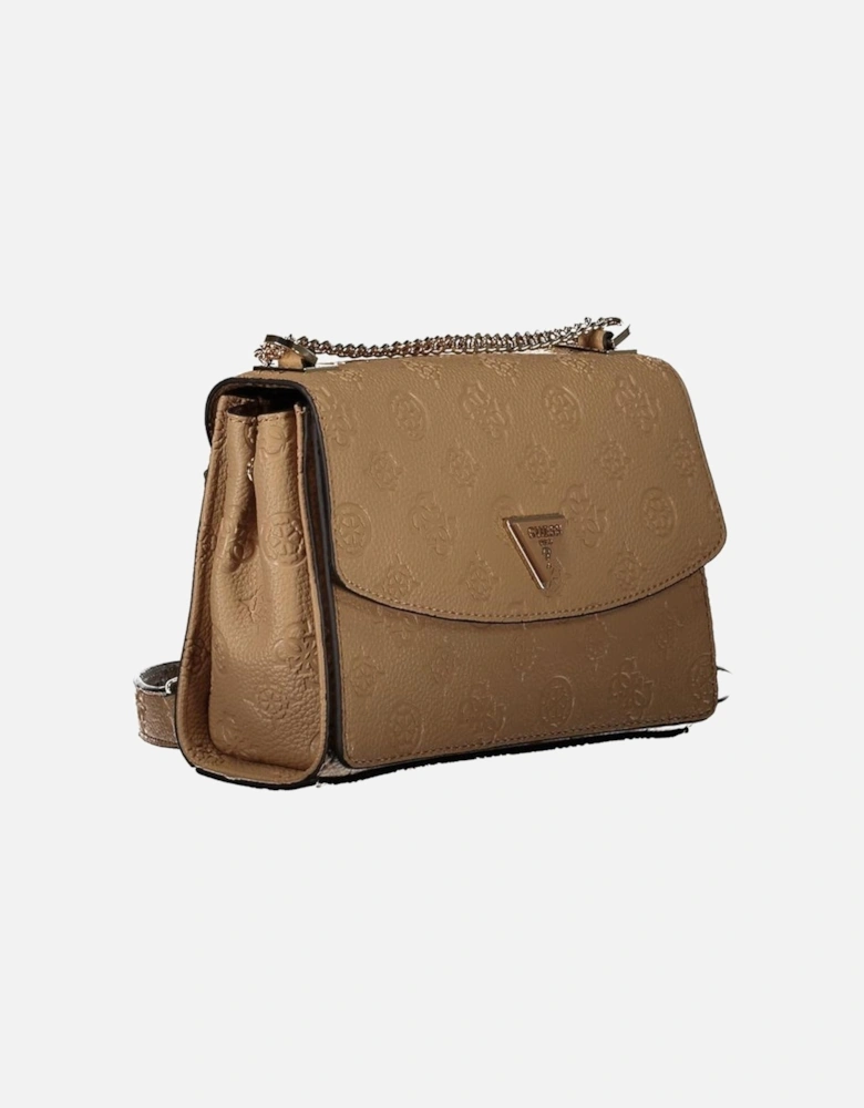 Wool-Blend Double-Breasted Overcoat Women - Beige Handbags