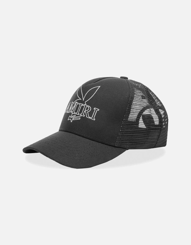 Playboy Embroidered Cap in Black