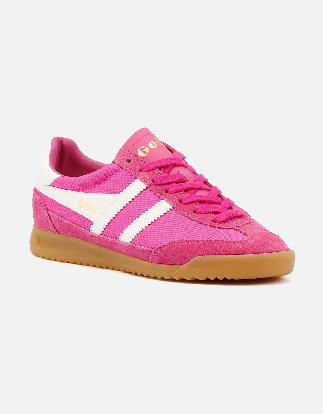 Tornado Women's Shocking Pink/White Trainers