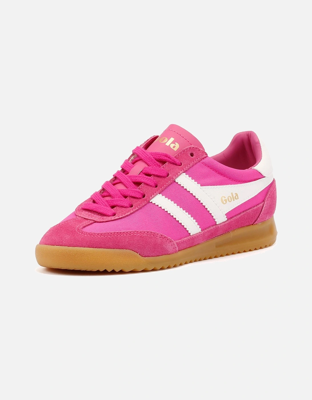 Tornado Women's Shocking Pink/White Trainers